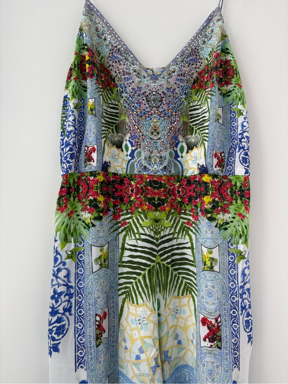 NWOT Camilla My Majorelle Wide Leg Jumpsuit 16 XL - Picture 2 of 16